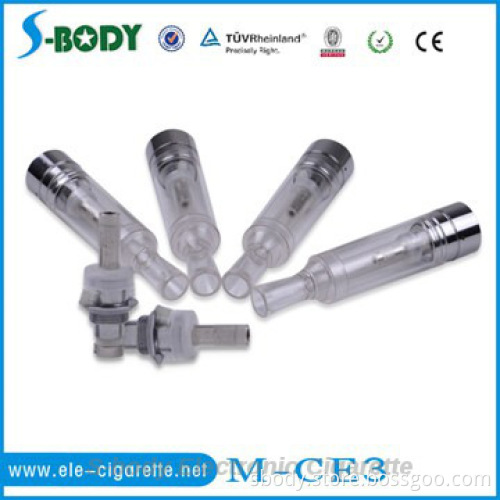 EU popular M-CE3 clear atomizer 2.2ohm changeable coil bcc from s-body